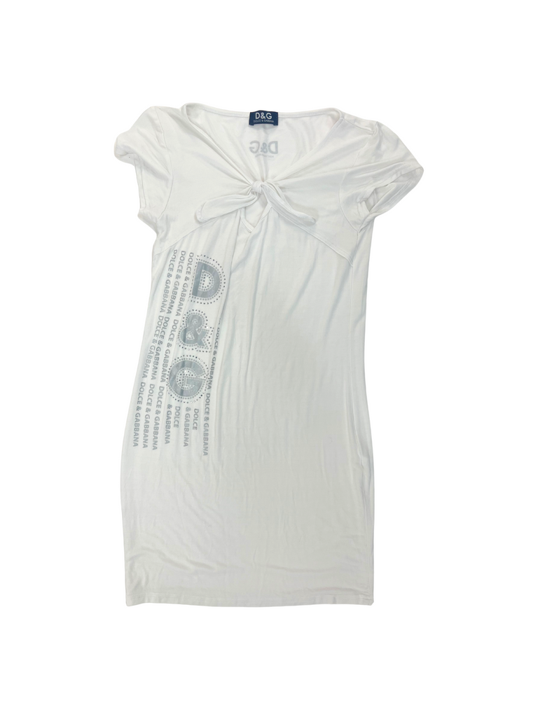 Dolce & Gabbana white T dress