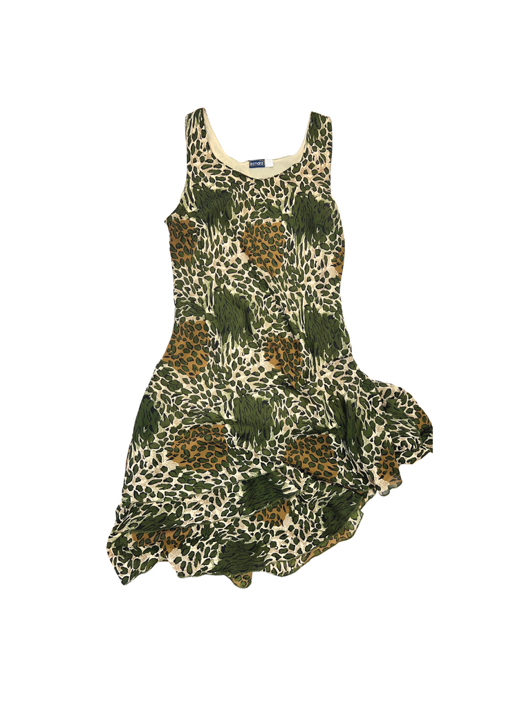 leopard Print dress light summer fitted flowing