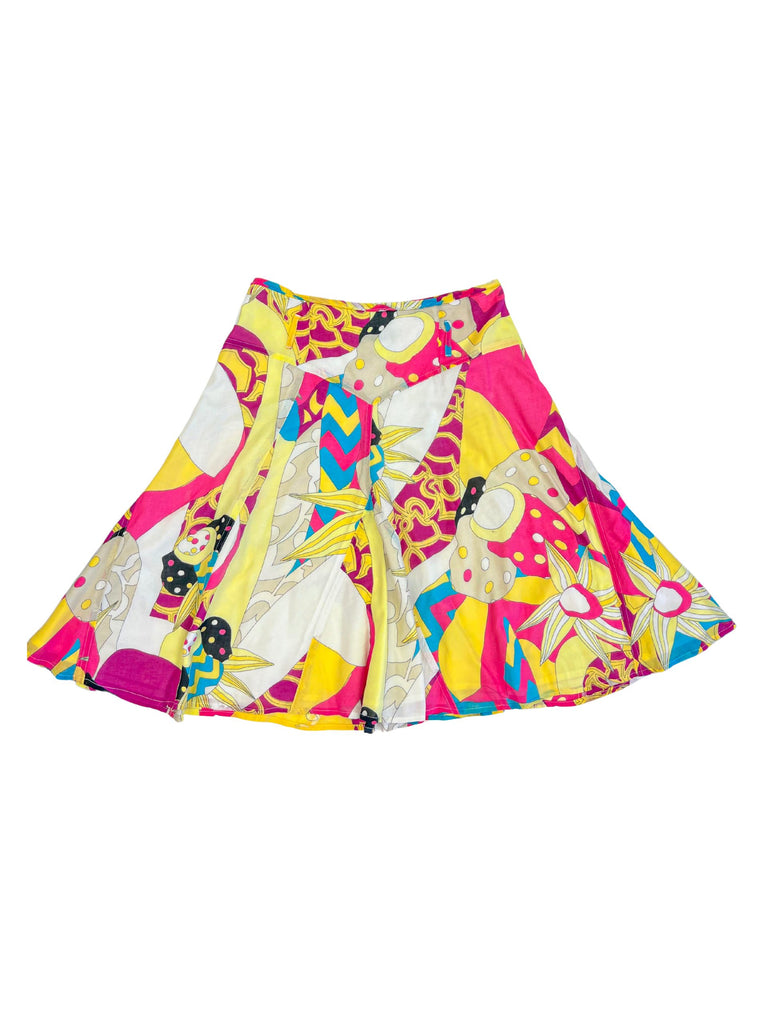 Vintage skirt - Amarni Jeans multi coloured bright